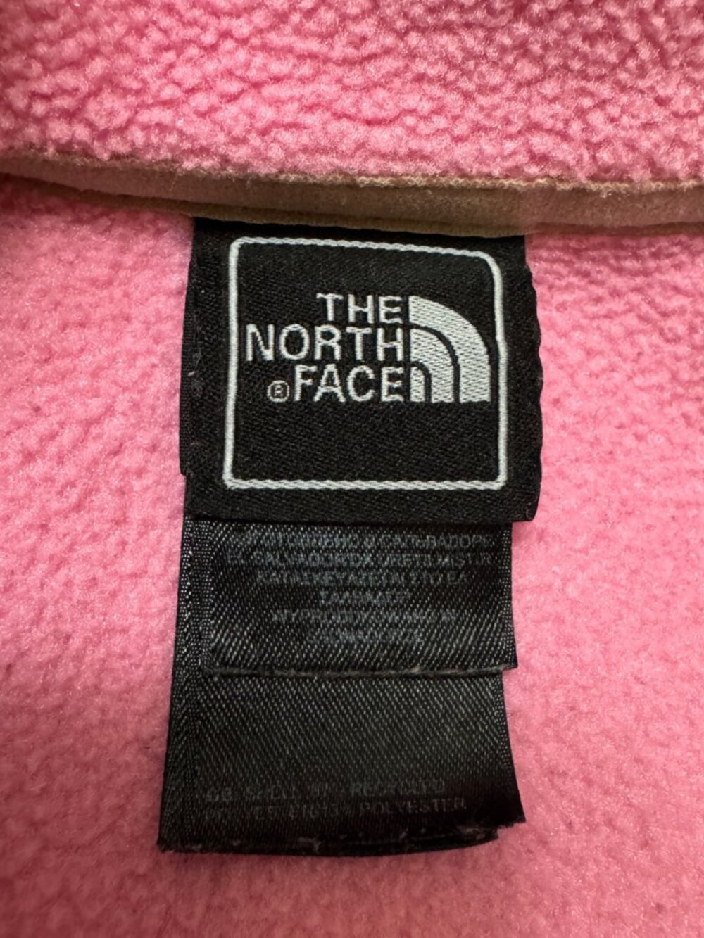 The North Face Women’s Small Pink Quarter Zip Fleece Pullover Outdoor Hiking - Picture 4 of 10